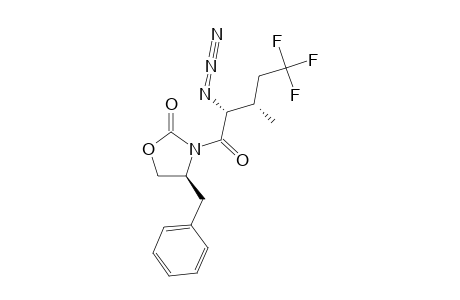 (S)-3-[(2R,3S)-2-AZIDO-5,5,5-TRIFLUORO-3-METHYLPENTANOYL]-4-BENZYL-OXAZOLIDIN-2-ONE