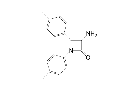 2-azetidinone, 3-amino-1,4-bis(4-methylphenyl)-
