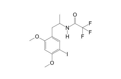 2,4-Dimethoxy-5-iodoamphetamine TFA