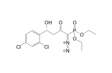 Diethyl (4R)-1-Diazo-4-(2,4-dichlorophenyl)-4-hydroxy-2-oxobutylphosphonate