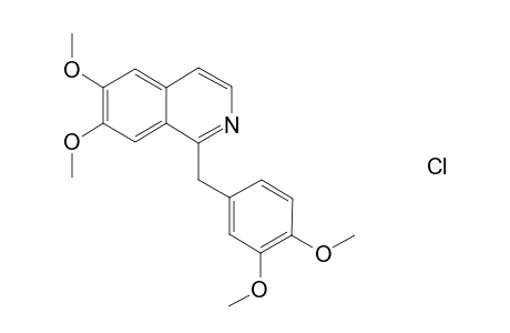 1-(3,4-Dimethoxybenzyl)-6,7-dimethoxyisoquinoline hydrochloride