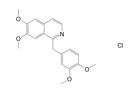 1-(3,4-Dimethoxybenzyl)-6,7-dimethoxyisoquinoline hydrochloride