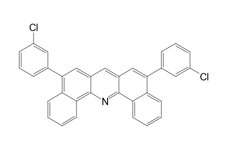 5,9-Bis(3-chlorophenyl)dibenzo[c,h]acridine
