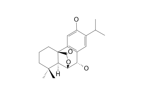 (-)-(5-S,6-S,7-R,10-R)-6,7,12-TRIHYDROXYABIETA-8,11,13-TRIEN-20-OIC_ACID_6,20-LACTONE