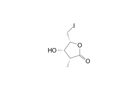 Lyxonic acid, 2,5-dideoxy-5-iodo-2-methyl-, .gamma.-lactone