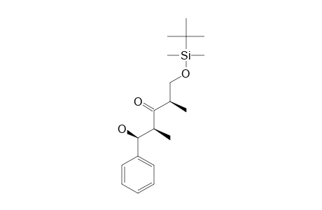 (1R,2R,4S)-5-TERT.-BUTYLDIMETHYLSILYLOXY-2,4-DIMETHYL-1-HYDROXY-1-PHENYL-3-PENTANONE