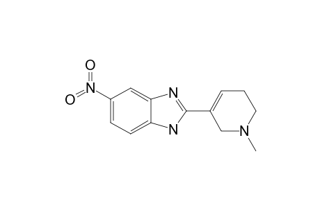 5-NITRO-2-(1-METHYL-1,2,5,6-TETRAHYDROPYRIDIN-3-YL)-1H-BENZIMIDAZOLE