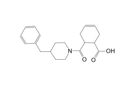 6-[(4-benzyl-1-piperidinyl)carbonyl]-3-cyclohexene-1-carboxylic acid