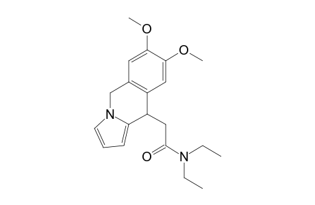 2-(7,8-Dimethoxy-5,10-dihydropyrrolo[1,2-b]isoquinolin-10-yl)-N,N-diethylacetamide