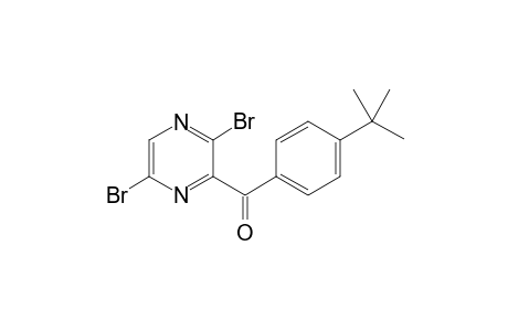 (4-(tert-butyl)phenyl)(3,6-dibromopyrazin-2-yl)methanone