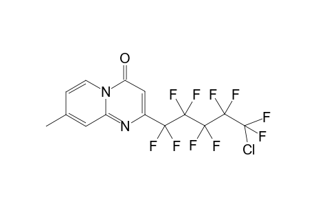 2-(5-Chloro-1,1,2,2,3,3,4,4,5,5-decafluoro-pentyl)-8-methyl-pyrido[1,2-a]pyrimidin-4-one