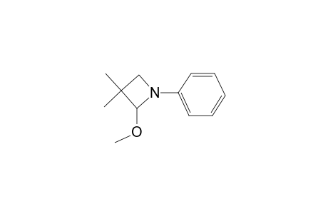 2-Methoxy-3,3-dimethyl-1-phenyl-azetidine