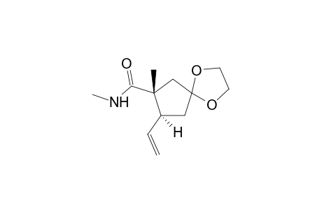 N,6-Dimethyl-7-vinyl-1,4-dioxaspiro[4.4]nonane-6-carboxamide