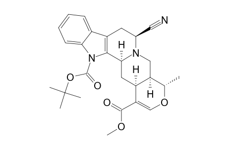 NA-BOC-5-BETA-CYANOTETRAHYDROALSTONINE