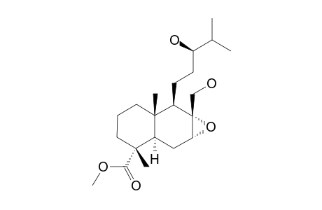 METHYL-[1AR-(1A-BETA,2A-BETA,3-BETA,6A-ALPHA,7-ALPHA,8A-BETA)]-DECAHYDRO-7A-HYDROXYMETHYL-7-(3R-HYDROXY-4-METHYLPENTYL)-3,6A-DIMETHYL-NAPHTH-[2,3-