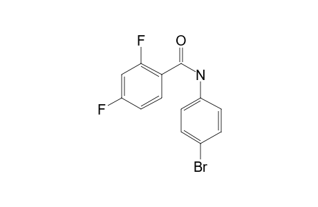 2,4-Difluorobenzamide, N-(4-bromophenyl)-