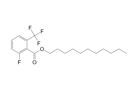 6-Fluoro-2-trifluoromethylbenzoic acid, undecyl ester