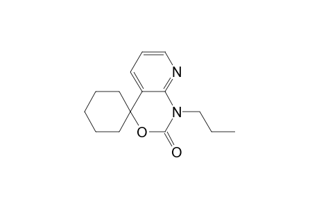 1'-propyl-2'-spiro[cyclohexane-1,4'-pyrido[2,3-d][1,3]oxazine]one