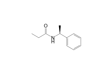 N-[(S)-1-phenylethyl]propanamide