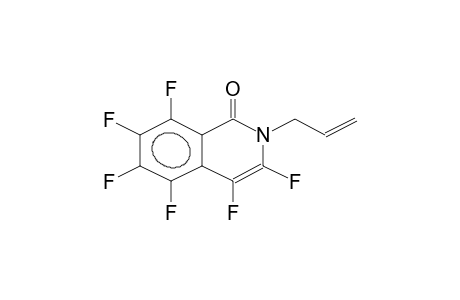 2-ALLYL-3,4,5,6,7,8-HEXAFLUOROISOQUINOLIN-1(2H)-ONE