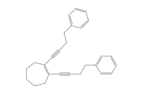 1,2-bis(4-phenylbut-1-ynyl)cyclohept-1-ene
