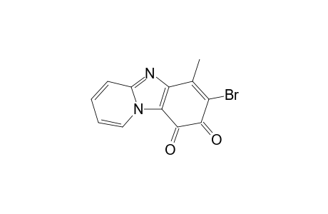 7-Bromo-6-methylpyrido[1,2-a]benzimidazole-8,9-dione