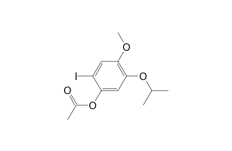 (2-iodanyl-4-methoxy-5-propan-2-yloxy-phenyl) ethanoate