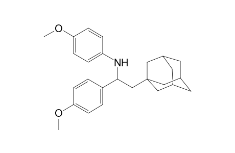 N-[2-(1-adamantyl)-1-(4-methoxyphenyl)ethyl]-4-methoxy-aniline