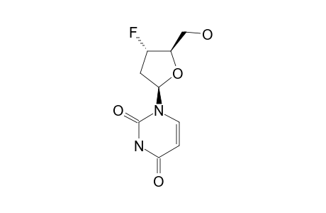 2',3'-Dideoxy-3'-fluorouridine