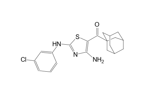methanone, [4-amino-2-[(3-chlorophenyl)amino]-5-thiazolyl]tricyclo[3.3.1.1~3,7~]dec-1-yl-