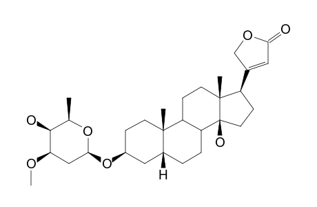 ODOROSIDE-A;DIGITOXIGENIN-3-O-BETA-D-DIGINOPYRANOSIDE