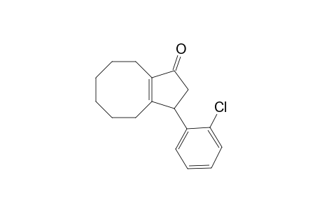 3-(2-Chlorophenyl)-2,3,4,5,6,7,8,9-octahydrocyclopentacycloocten-1-one