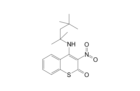 3-Nitro-4-[(2,4,4-trimethylpentan-2-yl)amino]-2H-thiochromen-2-one