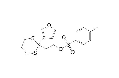 1,3-Dithiane-2-ethanol, 2-(3-furanyl)-, 4-methylbenzenesulfonate