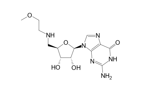 5'-(2-methoxyethylamino)-5'-desoxyguanosine