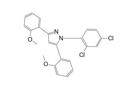 1-(2,4-dichlorophenyl)-3,5-bis(2-methoxyphenyl)-1H-pyrazole
