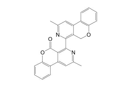 2,2'-Dimethyl-4,4'-bi(5H-chromeno[3,4-c]pyridine)-5-one