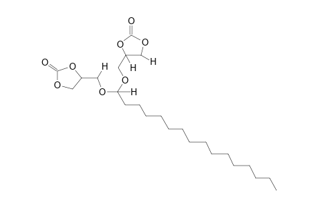 PALMICALDEHYDE, BIS(2-OXO-1,3-DIOXOLAN-4-YLMETHYL) ACETAL