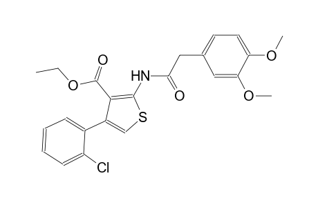 ethyl 4-(2-chlorophenyl)-2-{[(3,4-dimethoxyphenyl)acetyl]amino}-3-thiophenecarboxylate