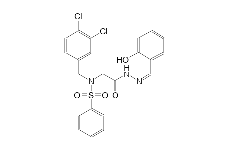 N-(3,4-dichlorobenzyl)-N-{2-[(2Z)-2-(2-hydroxybenzylidene)hydrazino]-2-oxoethyl}benzenesulfonamide