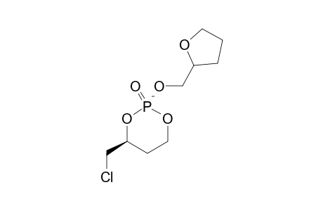 TRANS-2-OXO-2-TETRAHYDROFURFURYLOXY-4-CHLOROMETHYL-1,3,2-DIOXAPHOSPHORINANE
