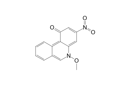 6(5H)-Phenanthridinone, 5-methoxy-3-nitro-