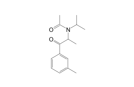 N-iso-Propyl-1-(3-methylphenyl)-2-aminopropan-1-one AC