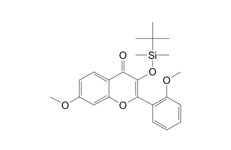 7,2'-Dimethoxy-3-(tert.-butyldimethylsilyl)oxyflavone