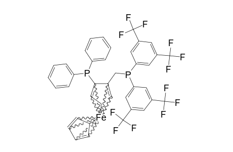 (Rp)-1-Bis[3,5-bis(trifluoromethyl)phenyl]phosphinomethyl-2-diphenylphosphinoferrocene