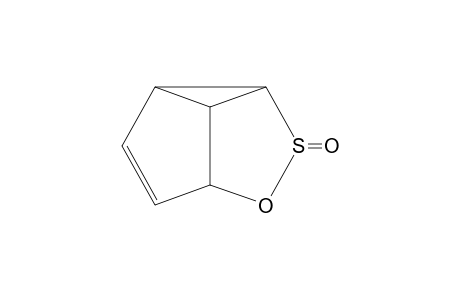 4-Oxa-3-thia-tricyclo(3.3.0.0/2,8/)oct-6-ene 3-oxide