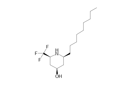 (2S,4R,6S)-2-nonyl-6-(trifluoromethyl)-4-piperidinol