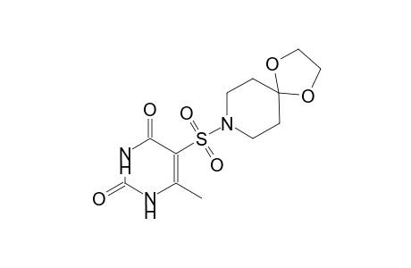 5-(1,4-dioxa-8-azaspiro[4.5]dec-8-ylsulfonyl)-6-methyl-2,4(1H,3H)-pyrimidinedione