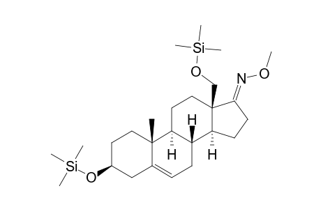 3.BETA.,18-DI-[(TRIMETHYLSILYL)OXY]-ANDROST-5-ENE-17-ONE-17-(O-METHYLOXIME)