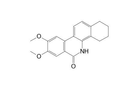 8,9-dimethoxy-2,3,4,5-tetrahydro-1H-benzo[c]phenanthridin-6-one